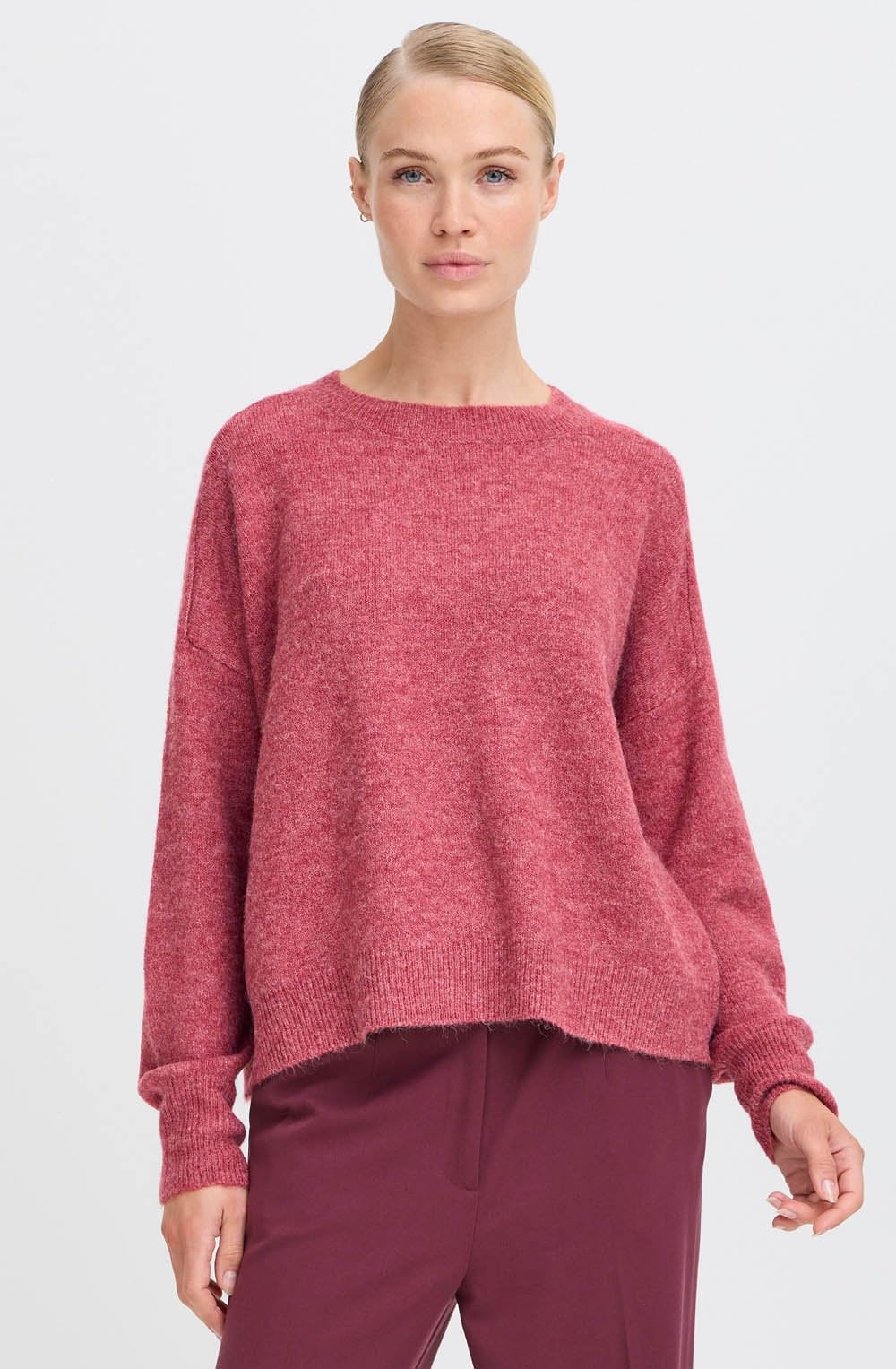 Roan Rouge Round Neck Relaxed Jumper