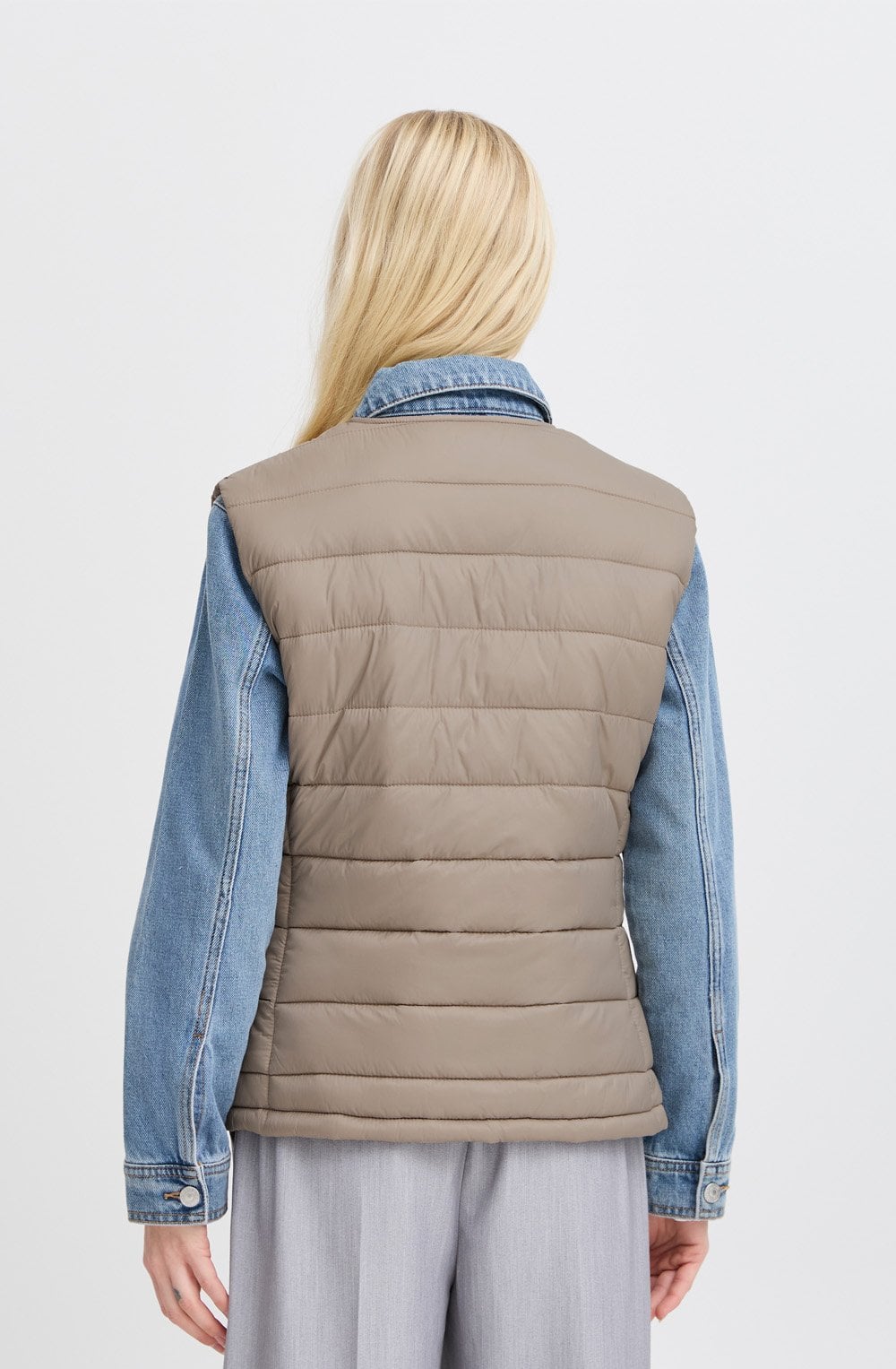 Roasted Cashew Puffer Waistcoat