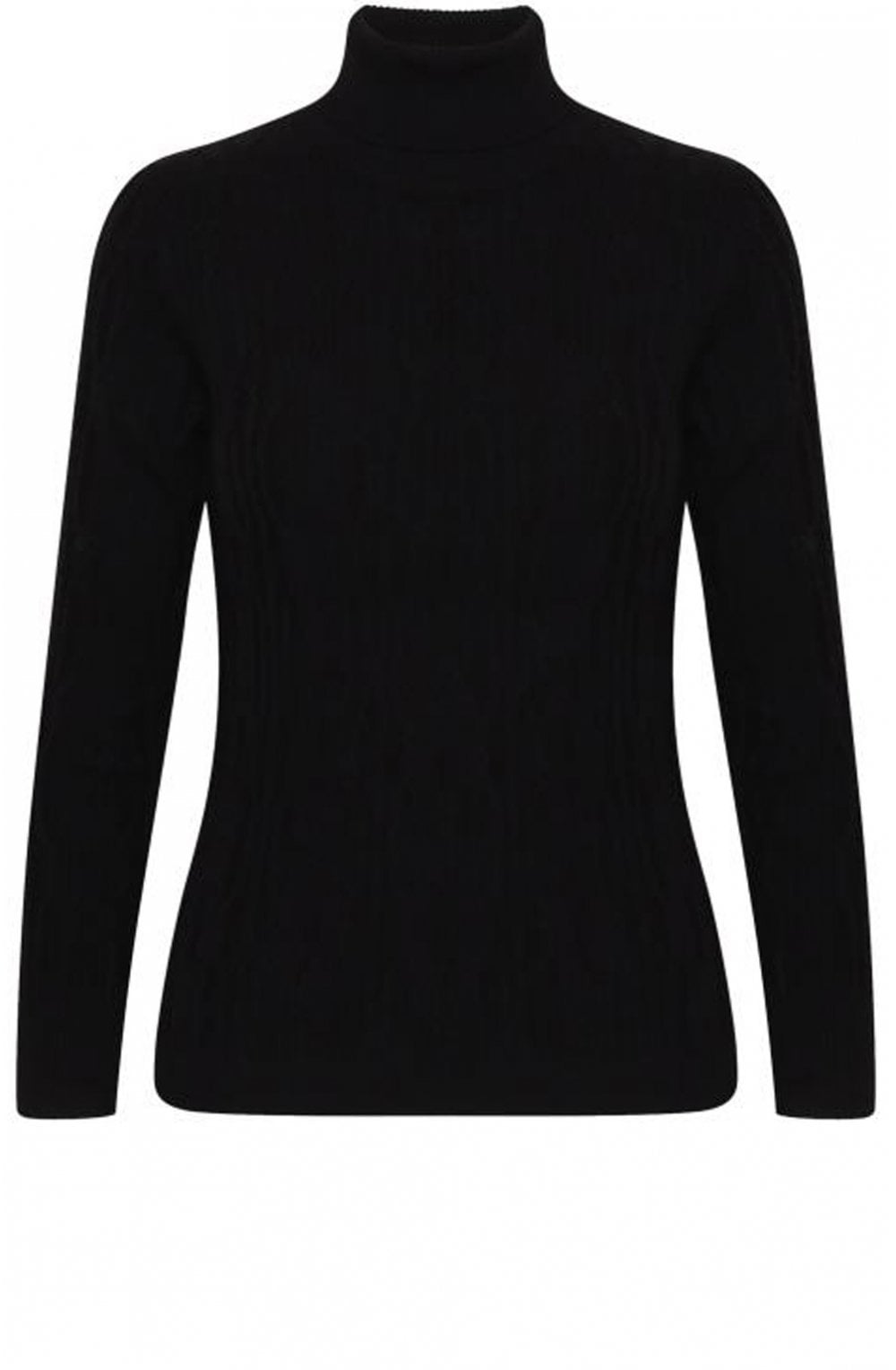 Roll Neck Cable Knit Jumper