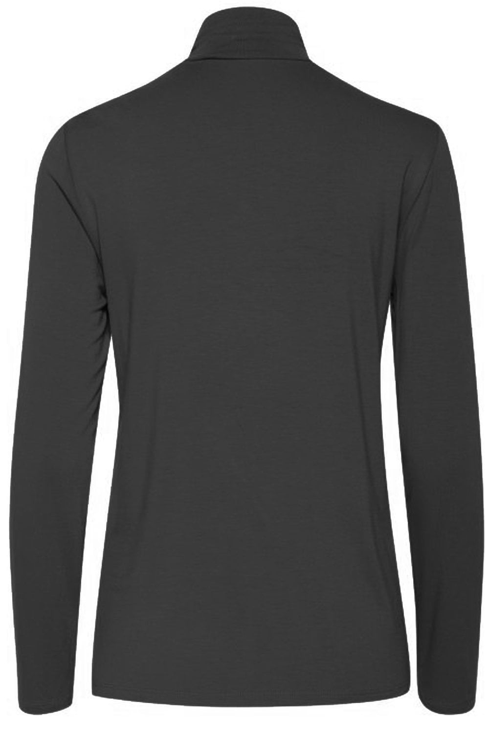 Ronja Black Tie Neck Top