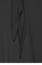 Ronja Black Tie Neck Top