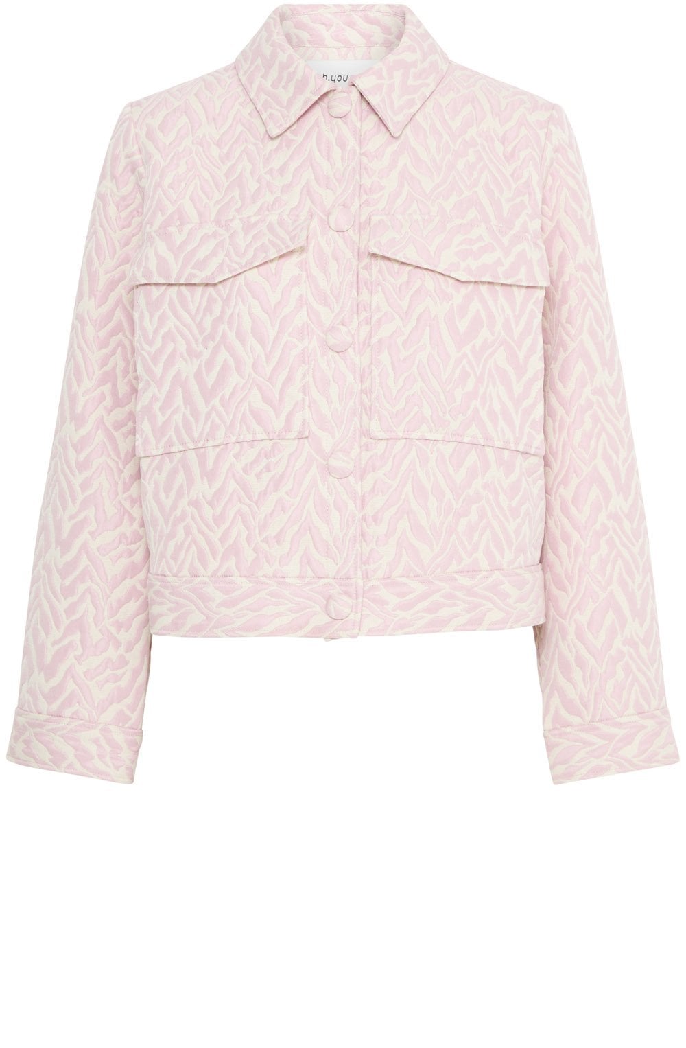 Roseate Relaxed Print Jacket