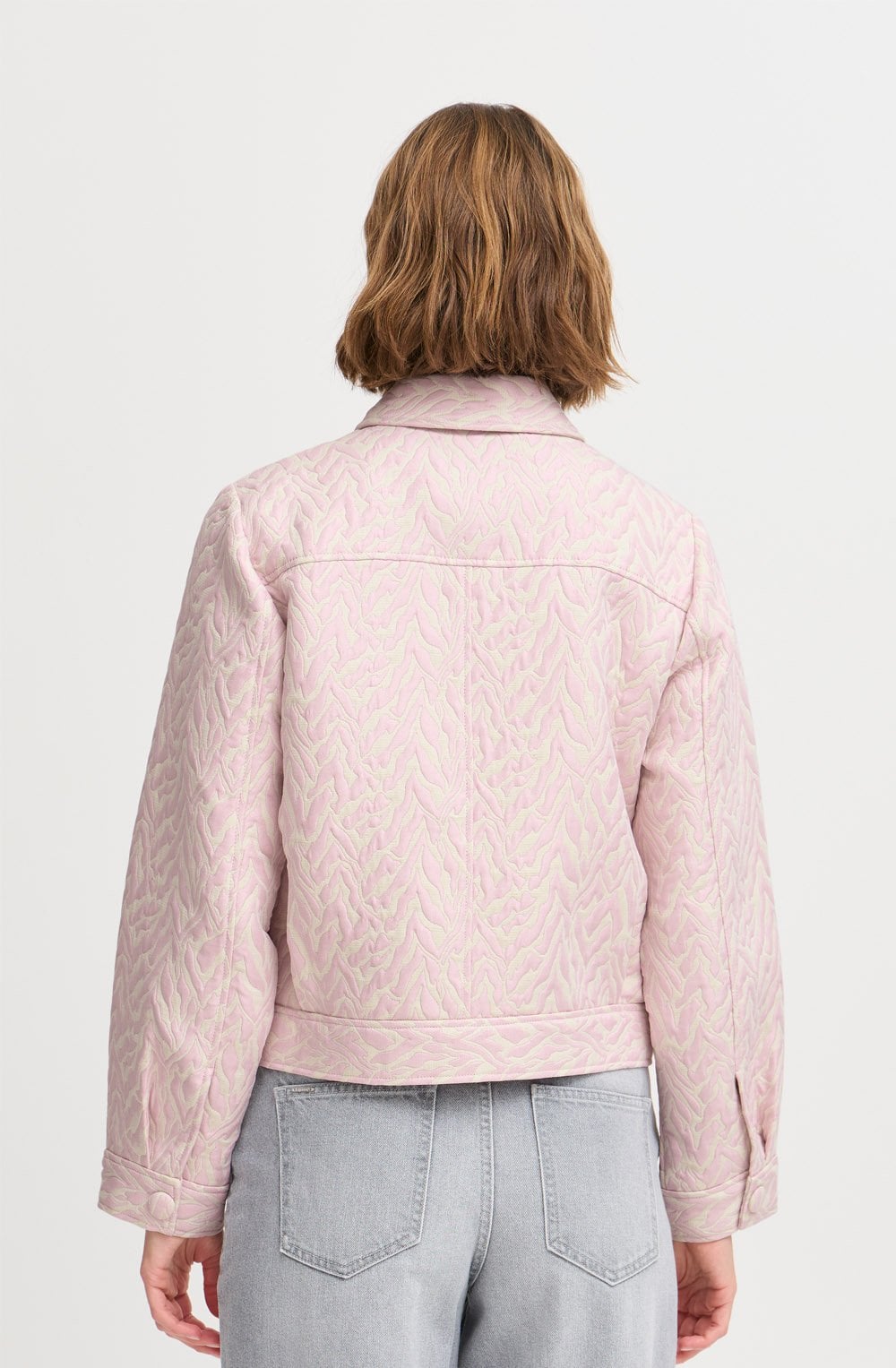 Roseate Relaxed Print Jacket