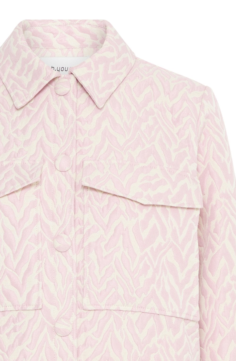 Roseate Relaxed Print Jacket