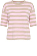 Roseate Striped Summer Pullover