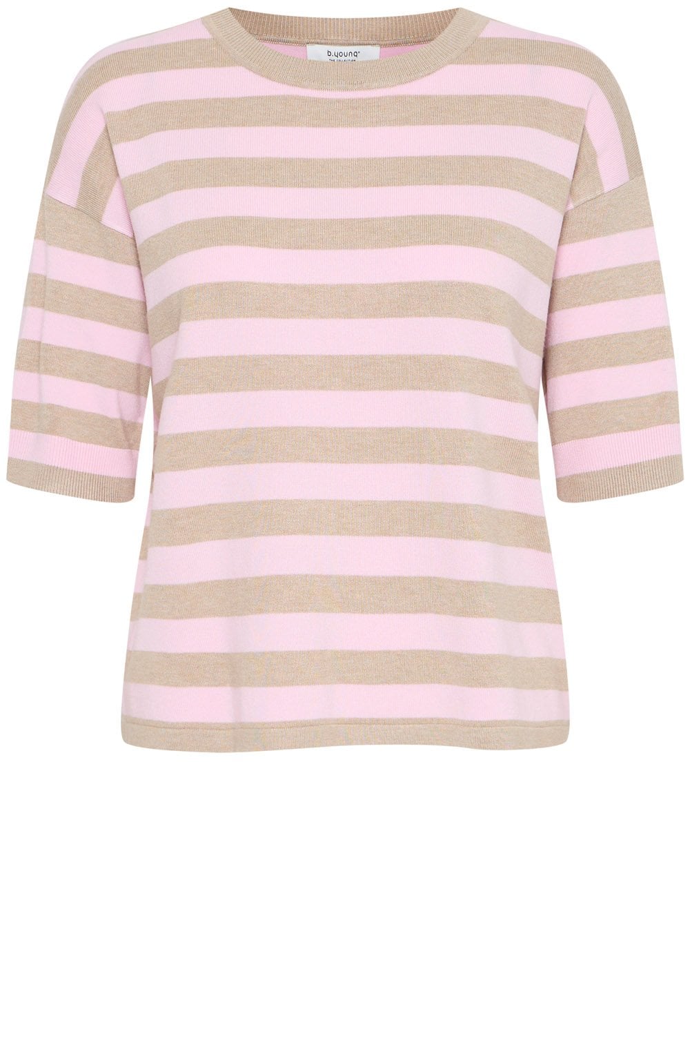 Roseate Striped Summer Pullover