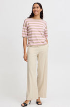 Roseate Striped Summer Pullover