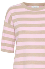 Roseate Striped Summer Pullover