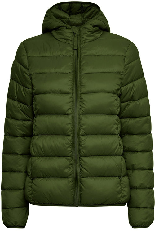 Rosin Green Belena Lightweight Puffer Jacket