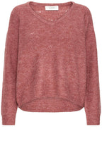 Rouge Melange V Neck Jumper