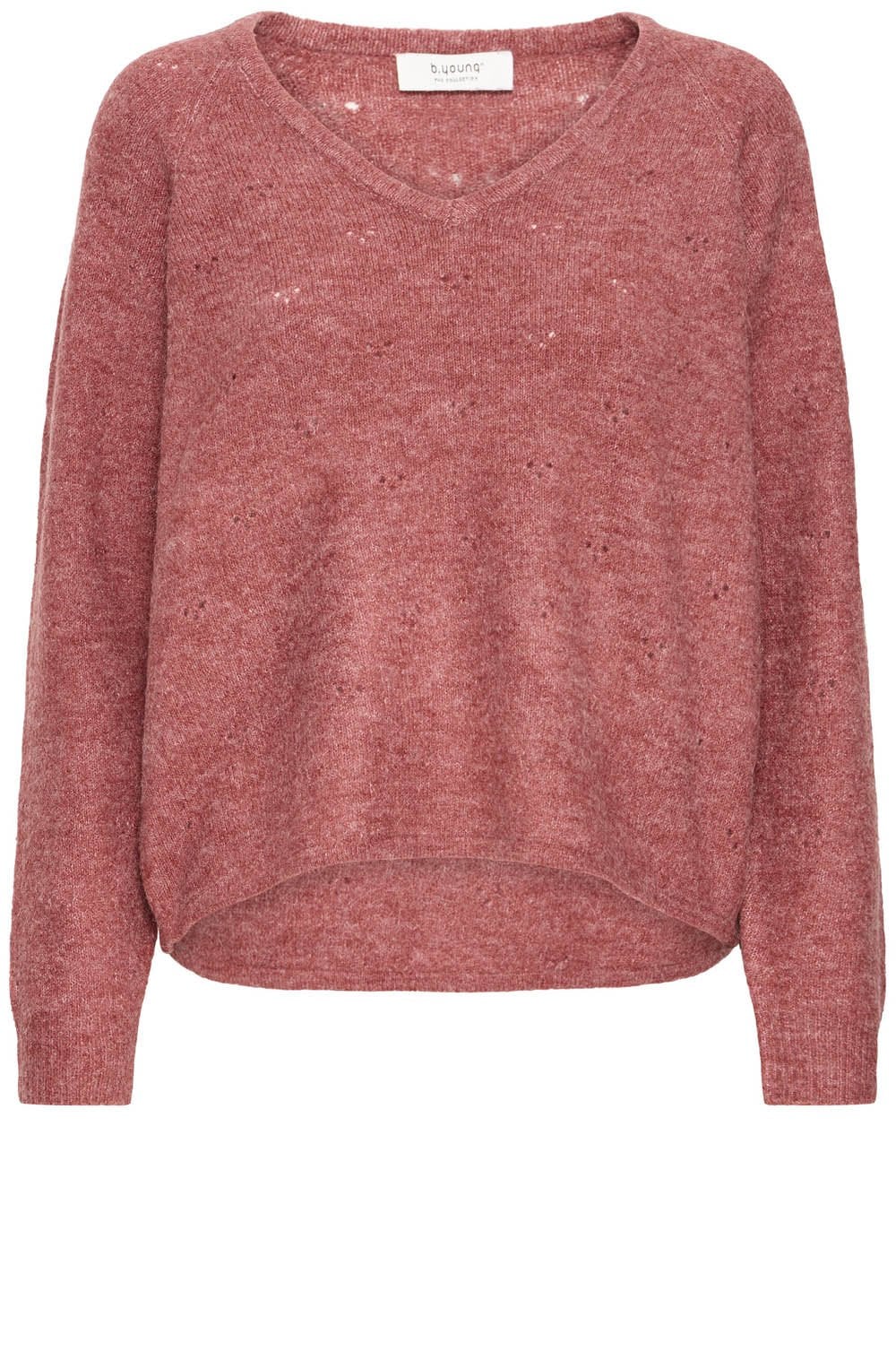 Rouge Melange V Neck Jumper
