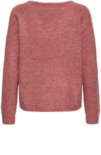 Rouge Melange V Neck Jumper