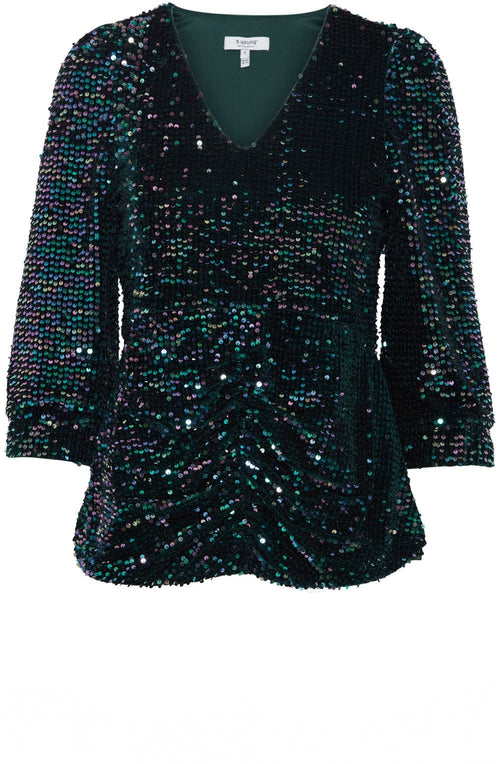 Salta Reflecting Pond Sparkle Blouse