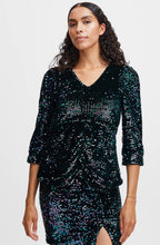 Salta Reflecting Pond Sparkle Blouse