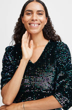 Salta Reflecting Pond Sparkle Blouse
