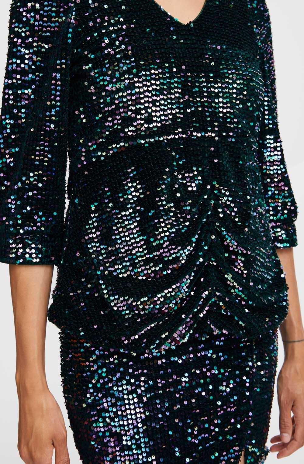 Salta Reflecting Pond Sparkle Blouse