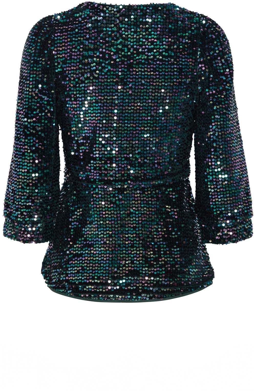 Salta Reflecting Pond Sparkle Blouse