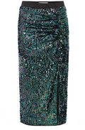 Salta Reflecting Pond Sparkle Midi Skirt