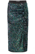 Salta Reflecting Pond Sparkle Midi Skirt