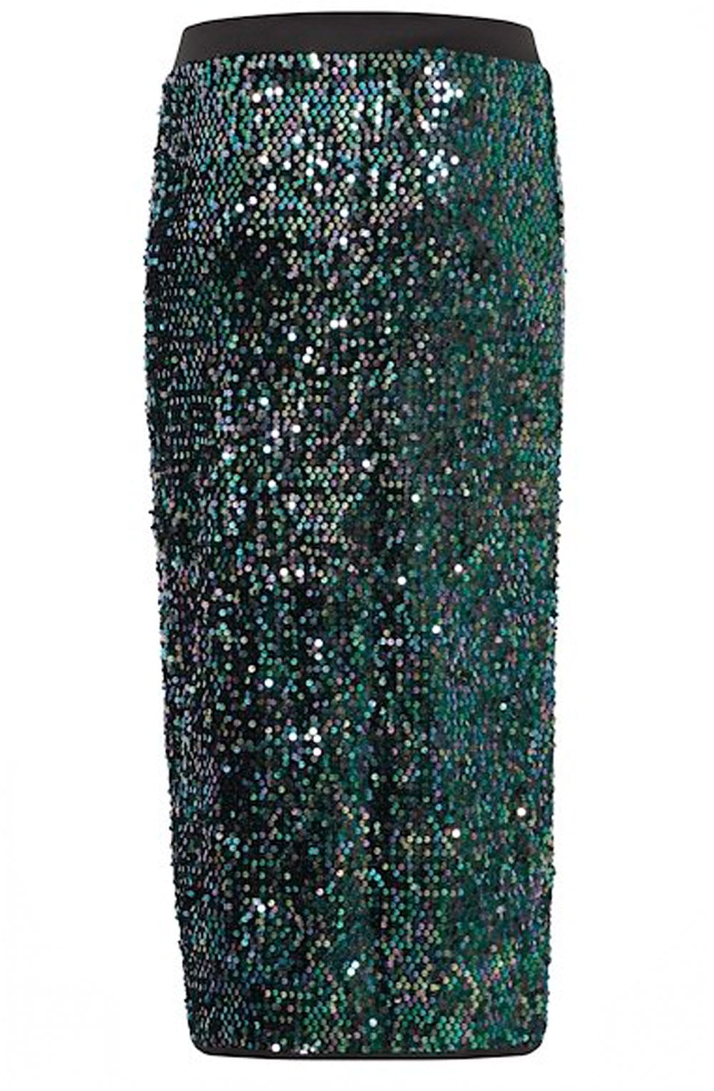 Salta Reflecting Pond Sparkle Midi Skirt