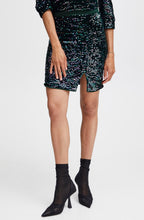 Salta Reflecting Pond Sparkle Ruched Skirt