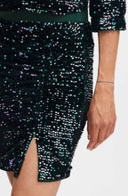 Salta Reflecting Pond Sparkle Ruched Skirt