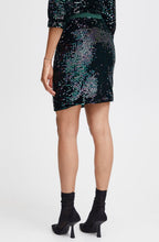 Salta Reflecting Pond Sparkle Ruched Skirt