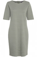 Sea Green Stripe Dress