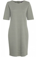 Sea Green Stripe Dress