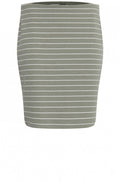 Sea Green Striped Skirt