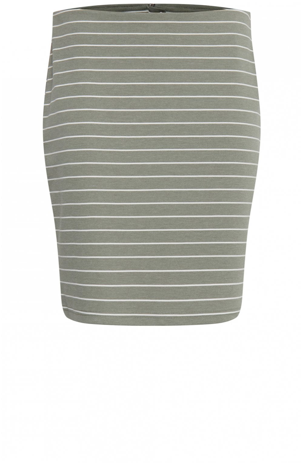 Sea Green Striped Skirt
