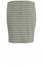 Sea Green Striped Skirt