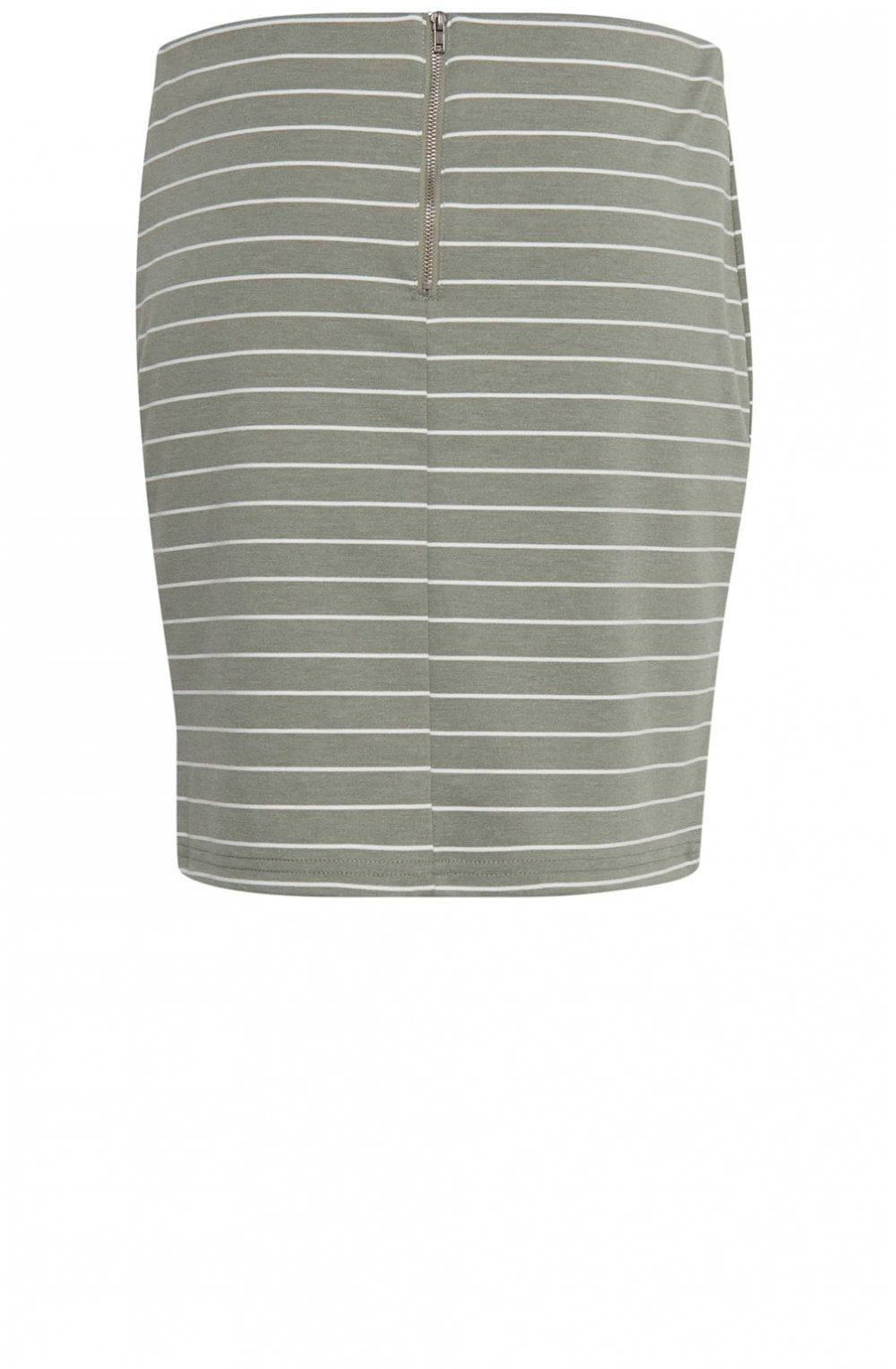 Sea Green Striped Skirt
