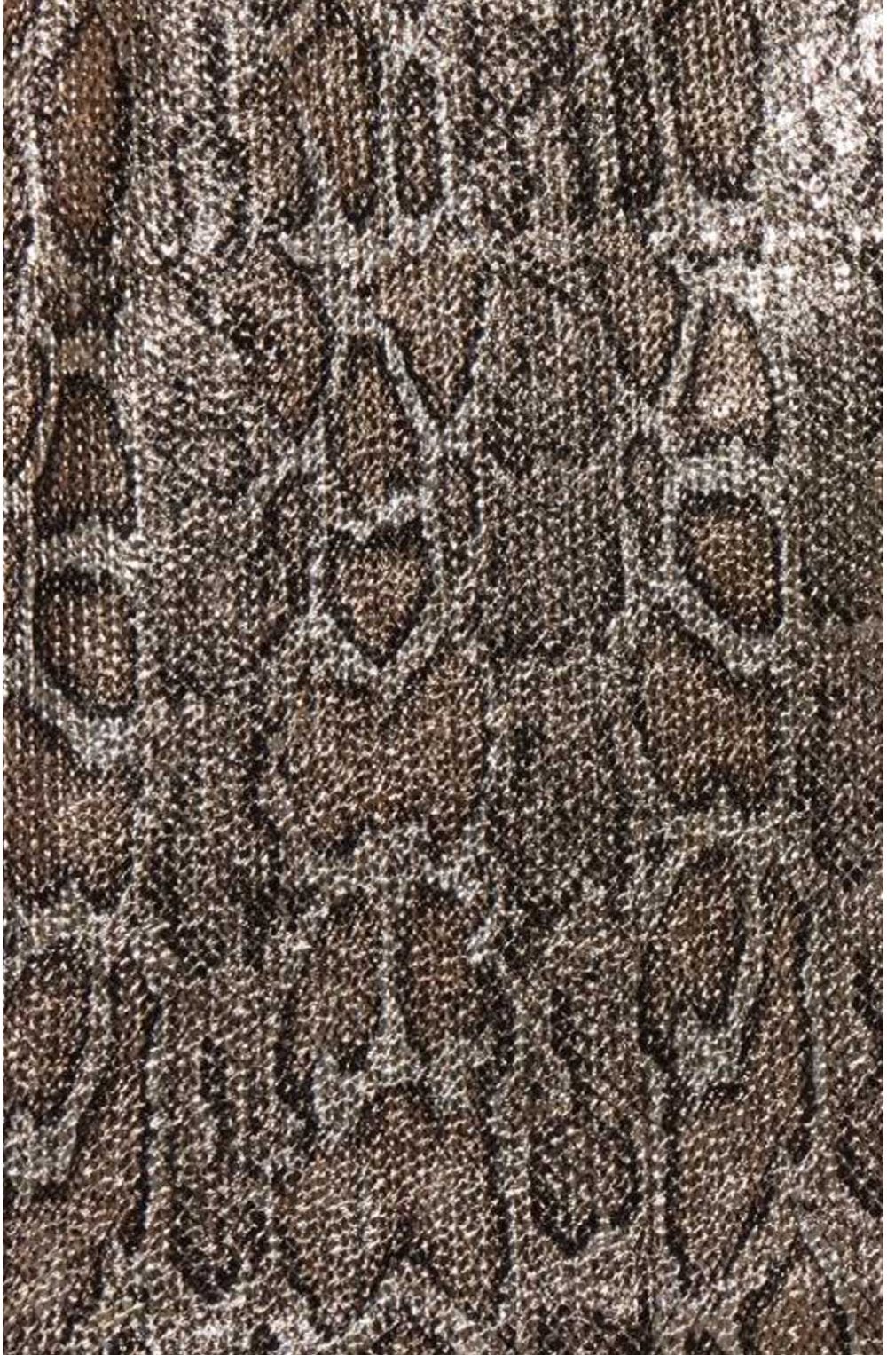 Sequin Snake Skin Skirt
