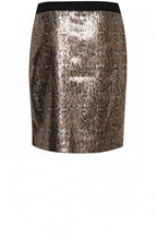 Sequin Snake Skin Skirt