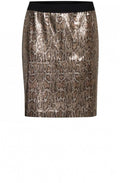 Sequin Snake Skin Skirt