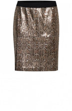 Sequin Snake Skin Skirt