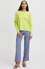 Sharp Green Batwing Relaxed Jumper
