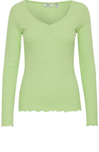 Sharp Green Lettuce Trim Top