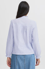 Silver Lake Blue Embroidered Blouse