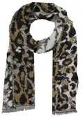 Soft Leopard design Scarf