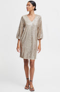 Solia Cement Sparkle Dress
