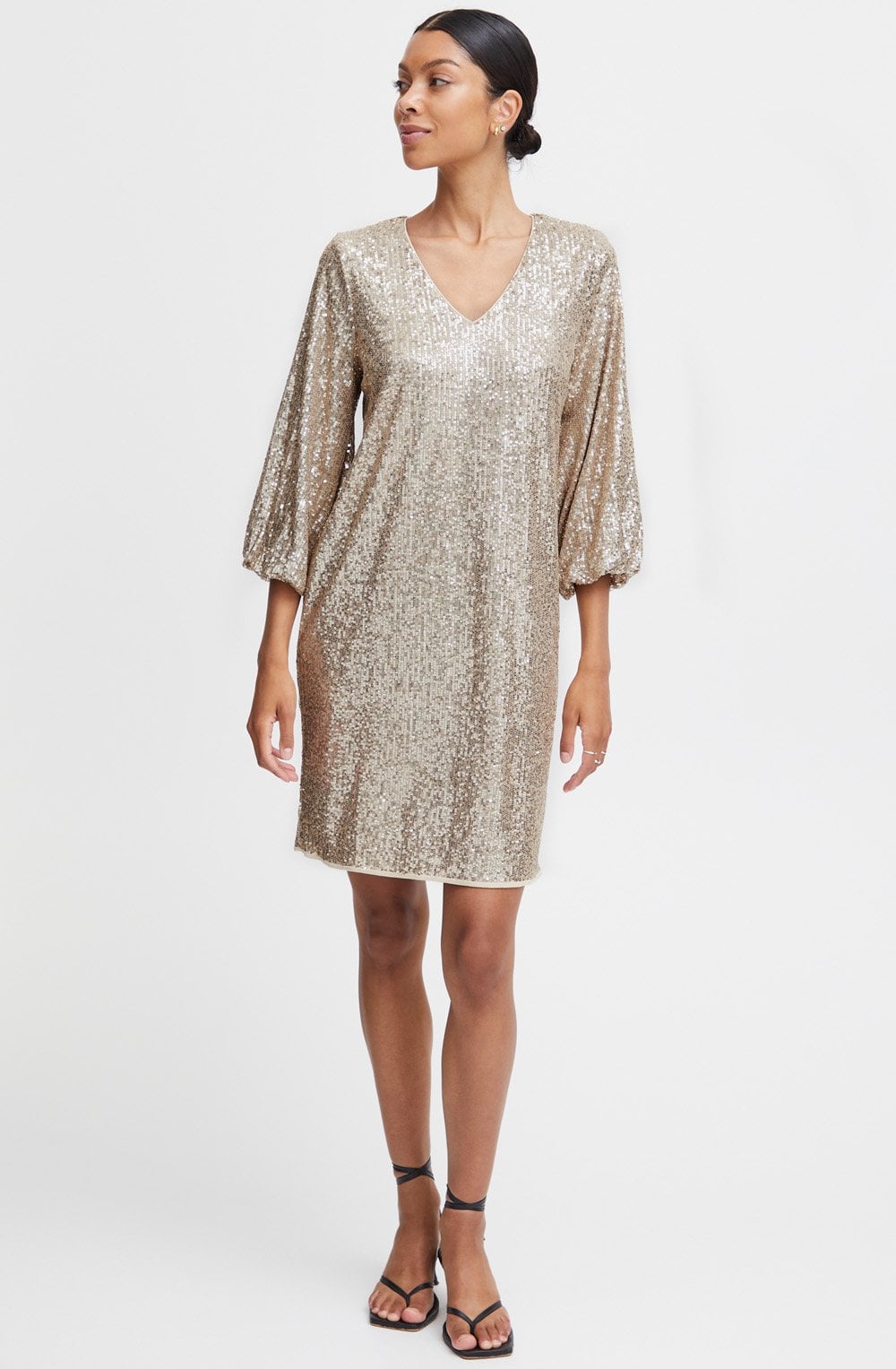 Solia Cement Sparkle Dress
