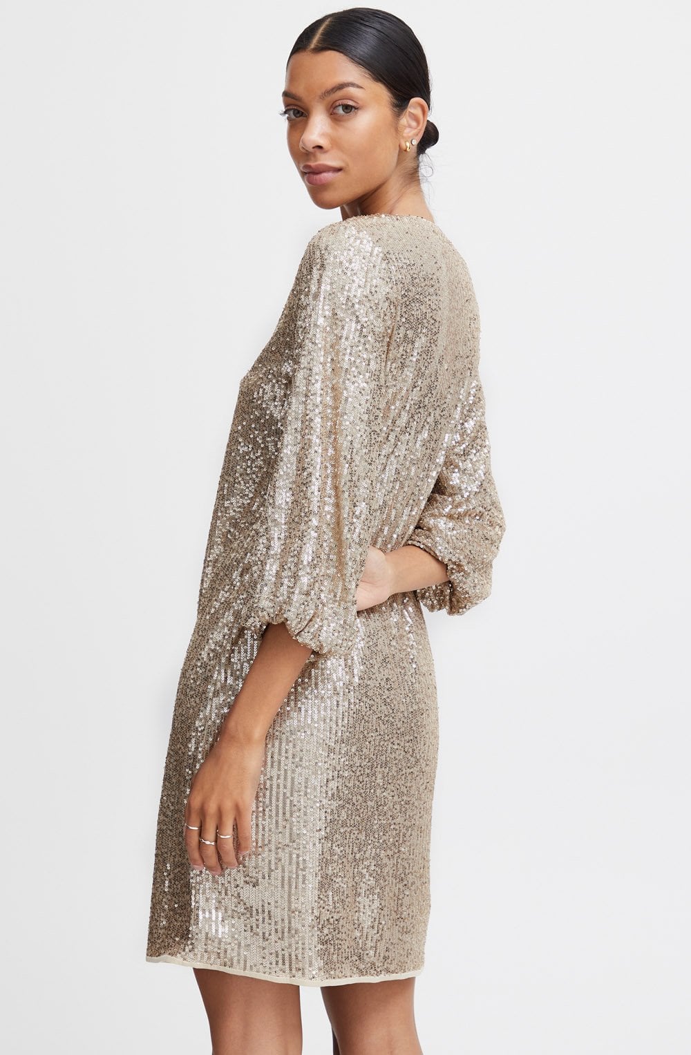 Solia Cement Sparkle Dress