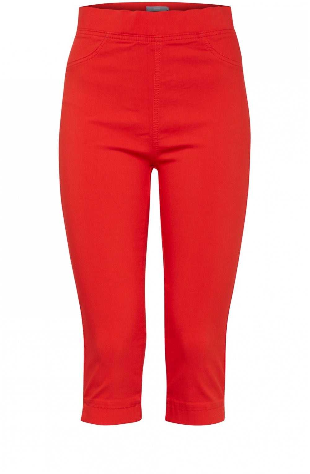 Spiced Red Cropped Jeggings