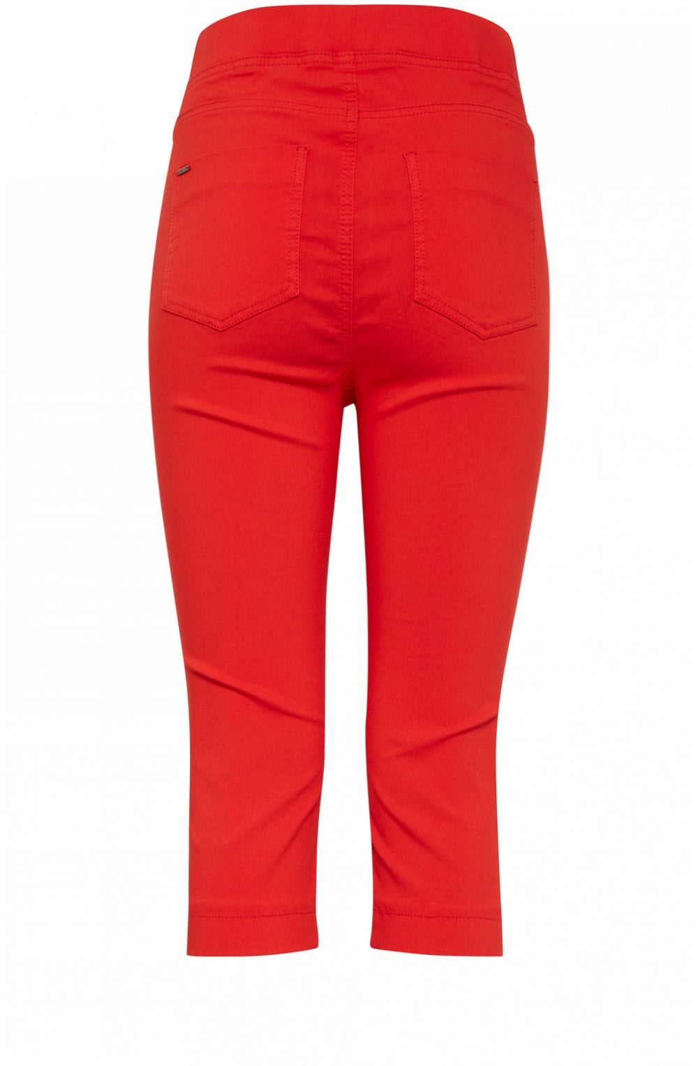 Spiced Red Cropped Jeggings