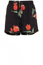 Spot & Floral Print Shorts