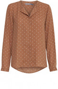 Spot Print Blouse