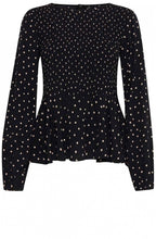 Spot Print Blouse
