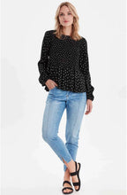 Spot Print Blouse
